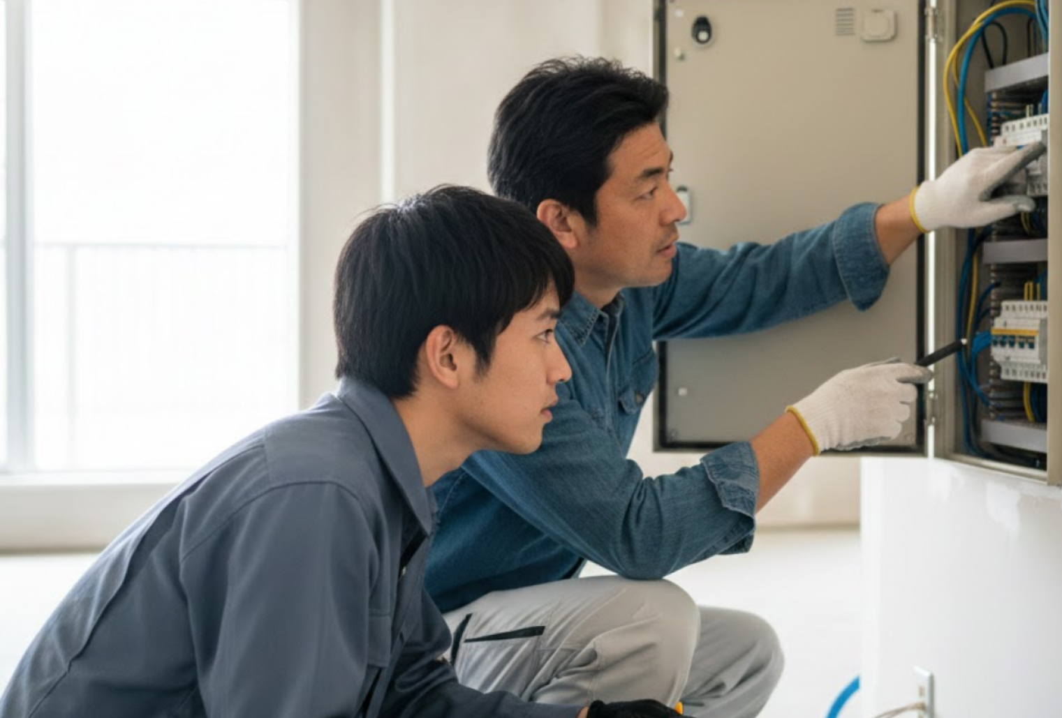 未経験者にも丁寧に指導